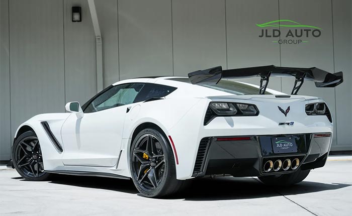 Corvettes for Sale: This 2019 ZR1 Has More Horses Than Miles