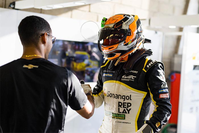 Corvette Racing at Le Mans: No. 81 Corvette in Hyperpole