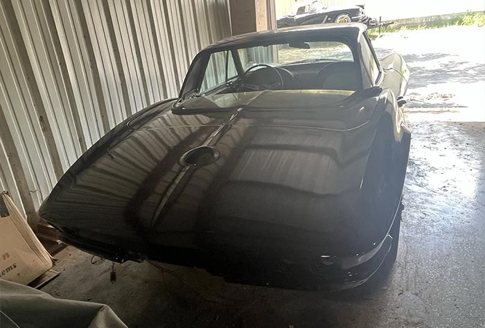 Corvettes for Sale: Stalled 1965 Corvette Convertible Project on eBay
