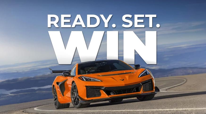 Enter to Win this Corvette ZR1 Giveaway and You Can Also Win a Retro Gas Pump