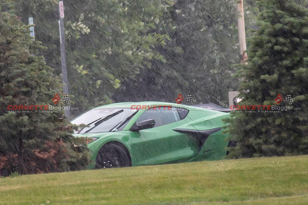Roswell Green Corvette Z06