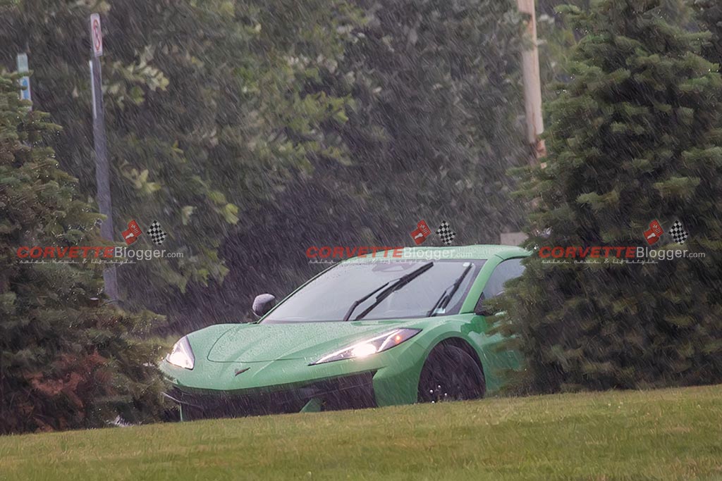 Roswell Green Corvette Z06