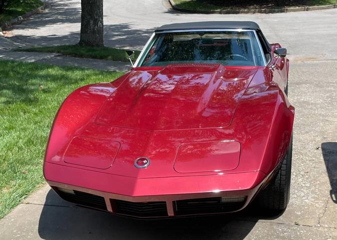 Corvettes for Sale: 53K-Mile 1974 Corvette with a 454/270 V8 on Craigslist