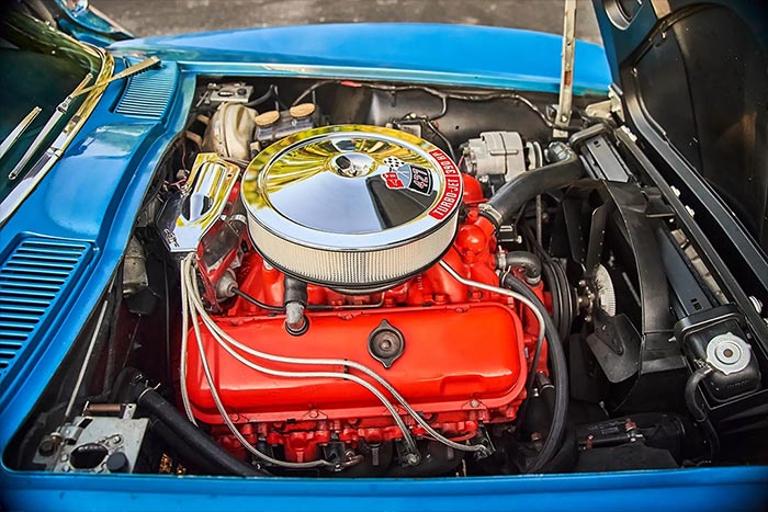 Corvettes for Sale: Impressive 1966 Corvette Coupe with 427/390 V8 Offered on BaT
