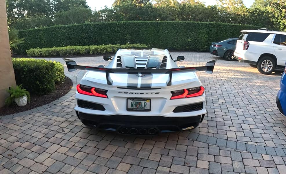 [VIDEO] Wheeler Offers POV Drive in his New 2025 Corvette ZR1