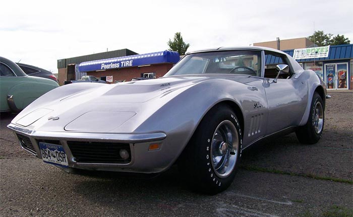 Corvettes à vendre: Cortez Silver 1969 Corvette avec un 454 V8