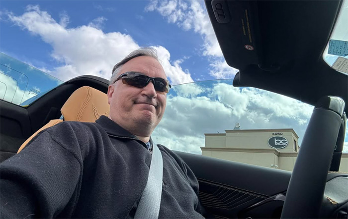 Tony Roma in a ZR1