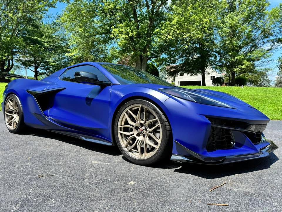 This Hysteria Purple Z06 Looks Very Smooth When Topped with a Satin PPF