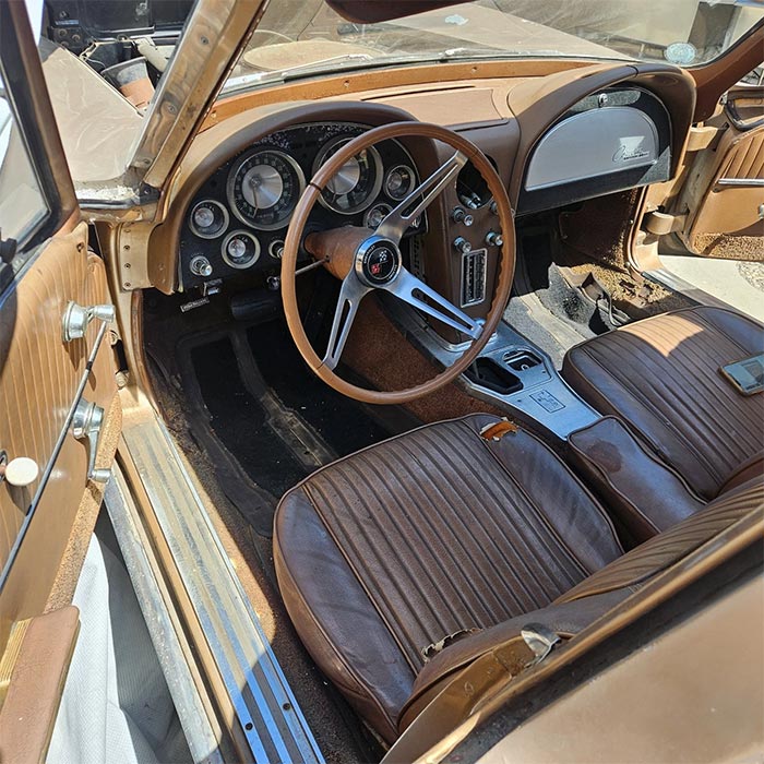 Corvettes for Sale: Big Price on this 1963 Corvette Split Window Coupe Project