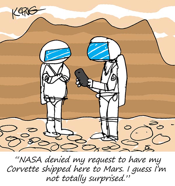 Saturday Morning Corvette Comic: Out of this World