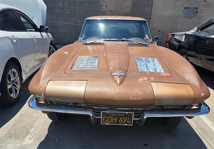 Corvettes for Sale: Big Price on this 1963 Corvette Split Window Coupe Project