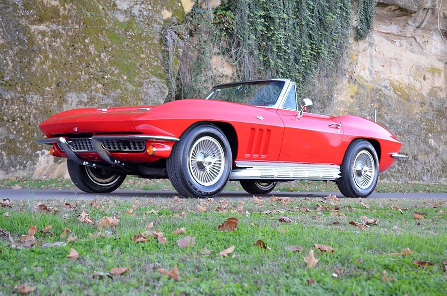 One Month Remaining to Win this 1966 Convertible in the Saint Bernard 37th Classic Corvette Giveaway
