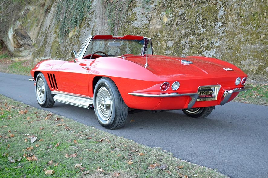 Win this 1966 Convertible in the Saint Bernard 37th Classic Corvette Giveaway