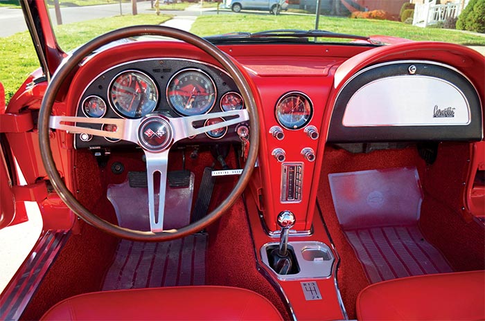 Win this 1966 Convertible in the Saint Bernard 37th Classic Corvette Giveaway