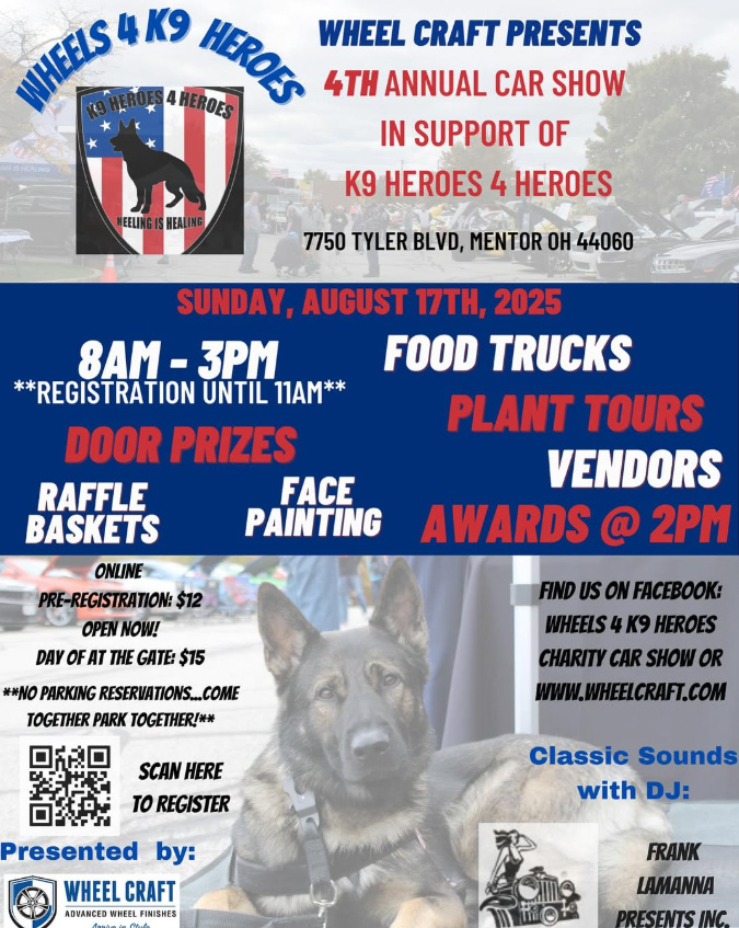 4th Annual K9 Heroes 4 Heroes Show
