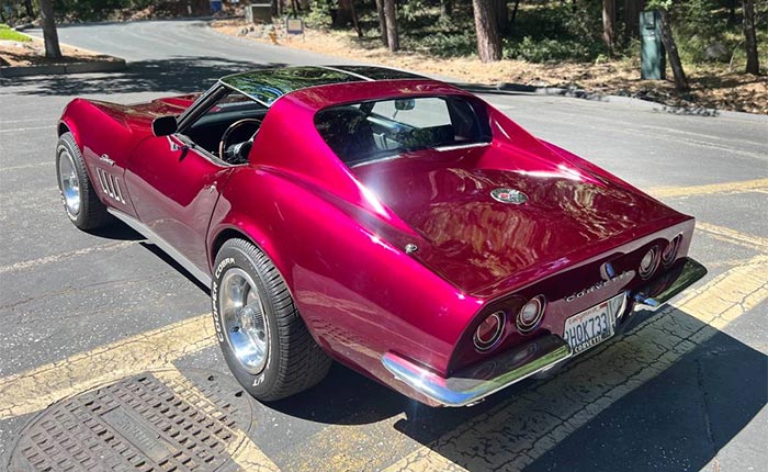 Corvettes for Sale: Original 400-hp Tri-Power 1969 Corvette on Craigslist