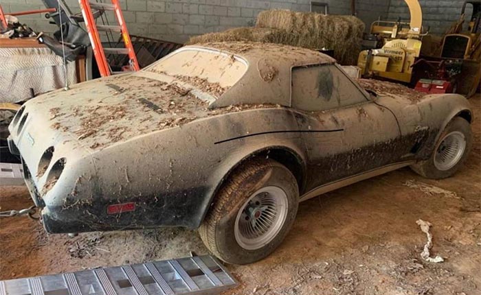 Corvettes for Sale: Dusty 1974 Corvette L82 Offered for $2,900 on Craigslist