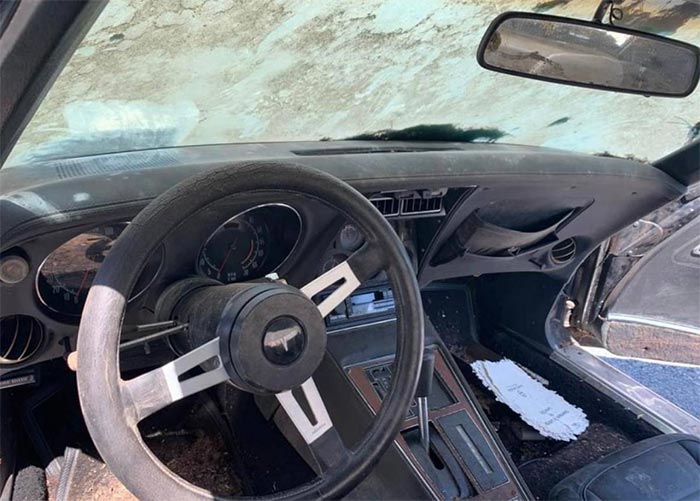 Corvettes for Sale: Dusty 1974 Corvette L82 Offered for $2,900 on Craigslist
