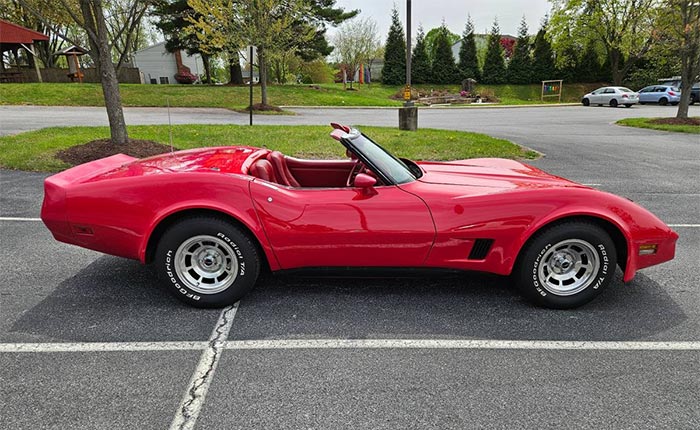Corvettes for Sale: Custom 1981 Corvette Convertible Offered on Craigslist