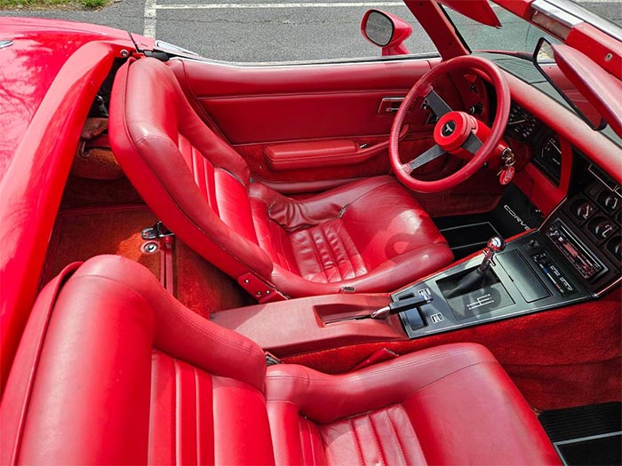 Corvettes for Sale: Custom 1981 Corvette Convertible Offered on Craigslist