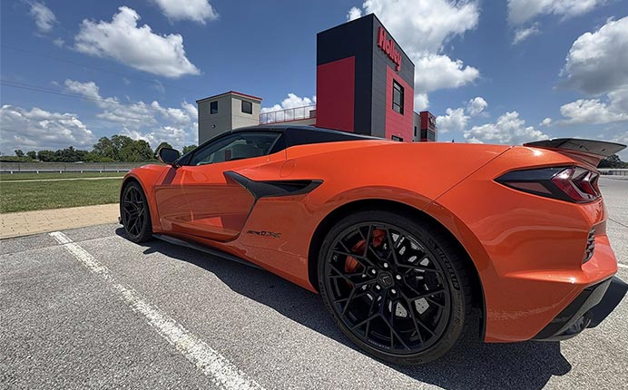 [SPIED] 2026 Corvette ZR1X Visits the NCM Motorsports Park