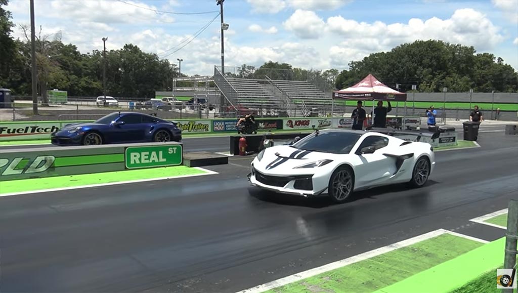 [VIDEO] 2025 Corvette ZR1 Runs Against a Porsche 911 Turbo S