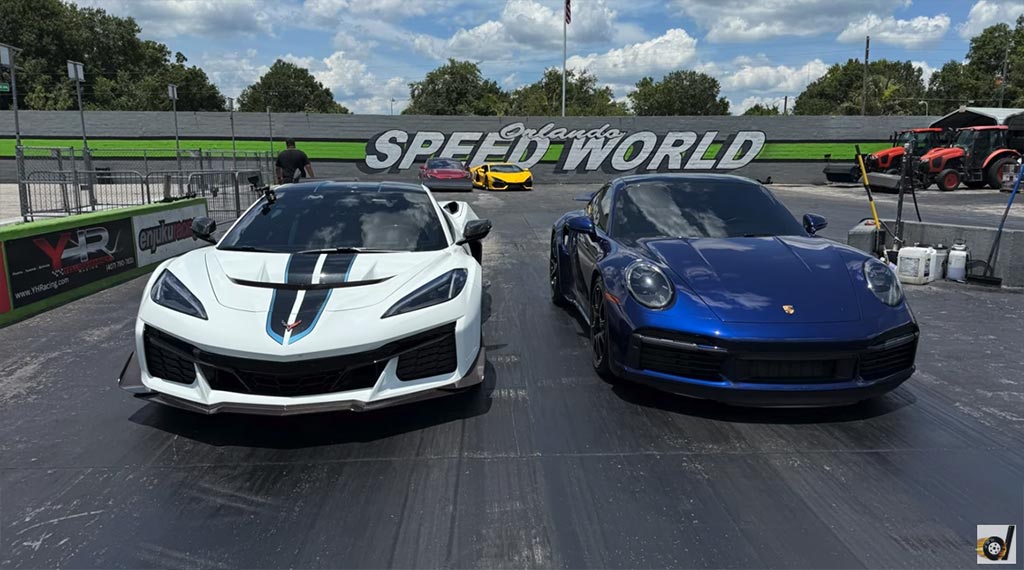 [VIDEO] 2025 Corvette ZR1 Runs Against a Porsche 911 Turbo S
