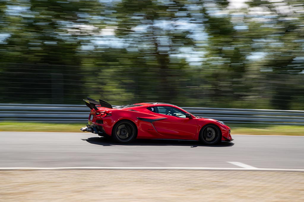 Corvette ZR1X at the Nurburgring