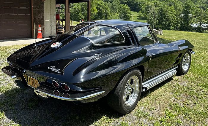 Corvettes for Sale: 383-Powered 1963 Corvette Split-Window Coupe on BaT