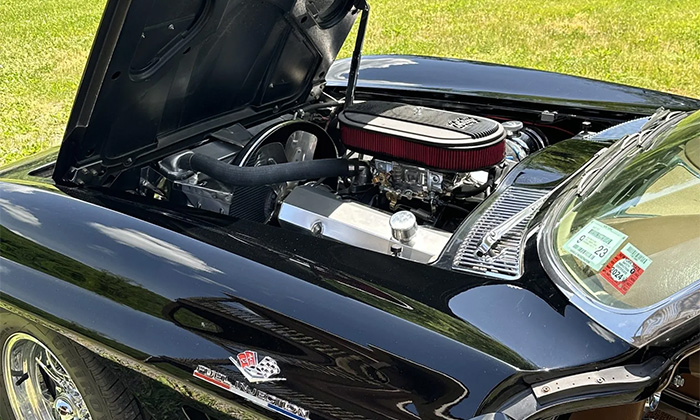 Corvettes for Sale: 383-Powered 1963 Corvette Split-Window Coupe on BaT