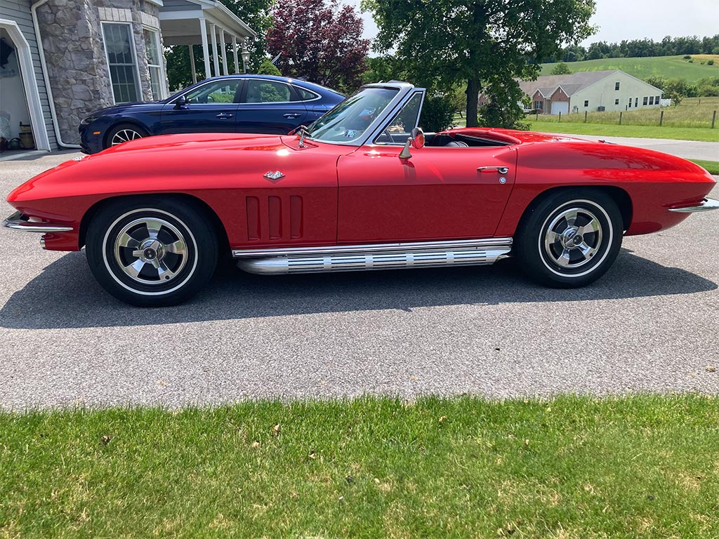 A Vietnam Veteran is Giving Away his 1966 Corvette to Another Veteran in Honor of 'Private Malone'