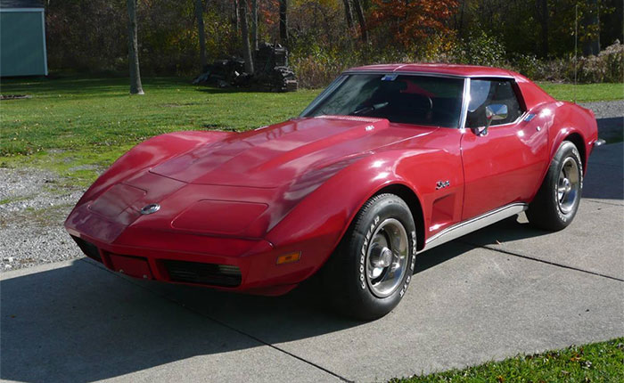 Corvettes for Sale: 1973 Corvette with 454 and a 4-Speed on Craigslist