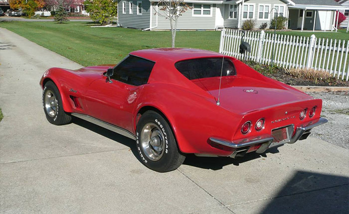 Corvettes for Sale: 1973 Corvette with 454 and a 4-Speed on Craigslist