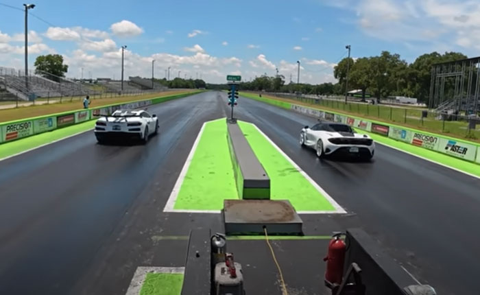 [VIDEO] 2025 Corvette ZR1 Races a McLaren 750S at Orlando Speed World