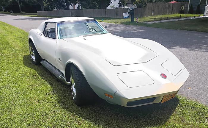 Corvettes for Sale: 1974 Corvette with 454/270 V8 Has an Interesting Color Combo Few Have Seen