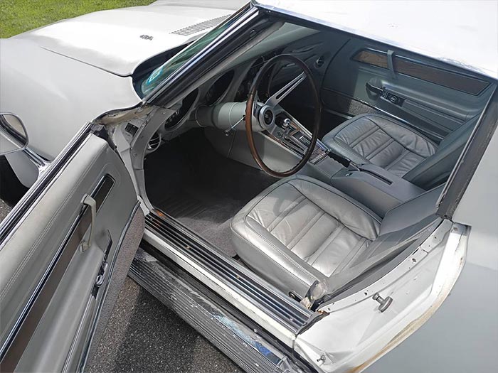Corvettes for Sale: 1974 Corvette with 454/270 V8 Has an Interesting Color Combo Few Have Seen