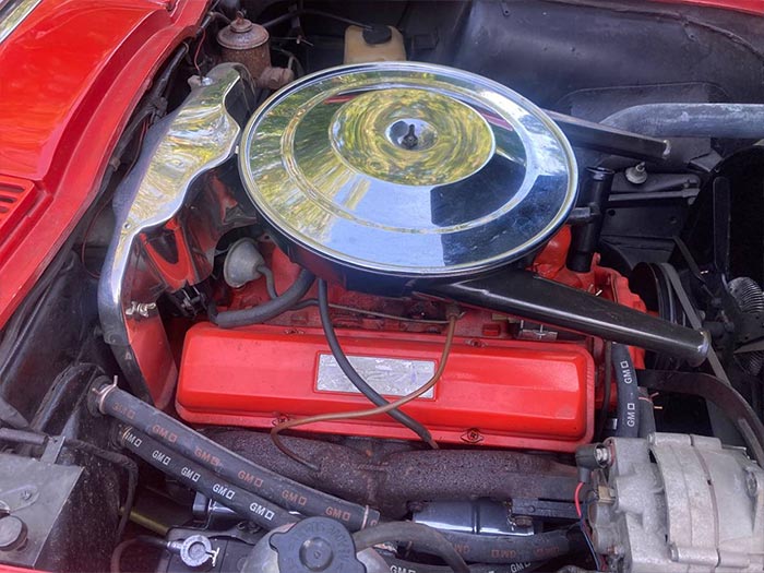 Corvettes for Sale: 42K-Mile Unrestored 1963 Corvette Split Window Offered on Craigslist