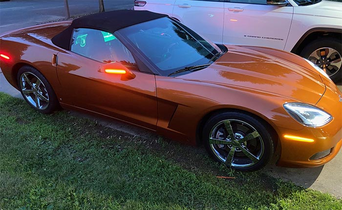 2008 Corvette Convertible in Striking Atomic Orange on VetteFinders