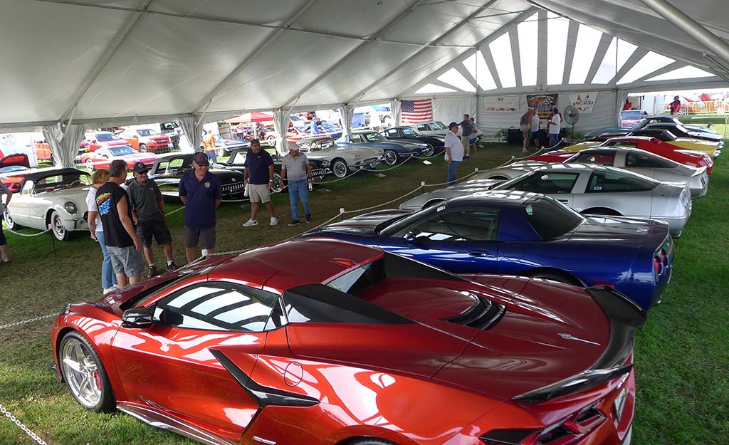 The NCRS Gallery XXIV at Corvettes at Carlisle