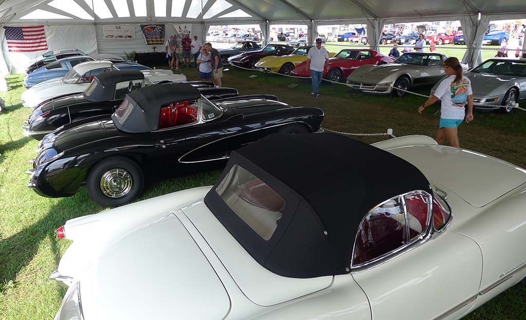 The NCRS Gallery XXIV at Corvettes at Carlisle
