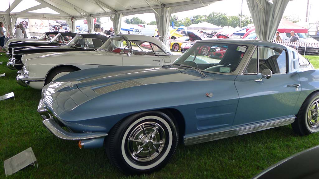 The NCRS Gallery XXIV at Corvettes at Carlisle