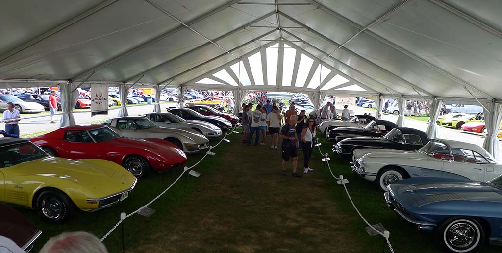 The NCRS Gallery XXIV at Corvettes at Carlisle