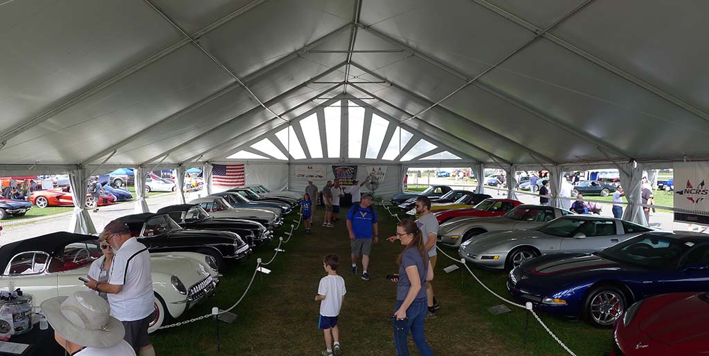 The NCRS Gallery XXIV at Corvettes at Carlisle