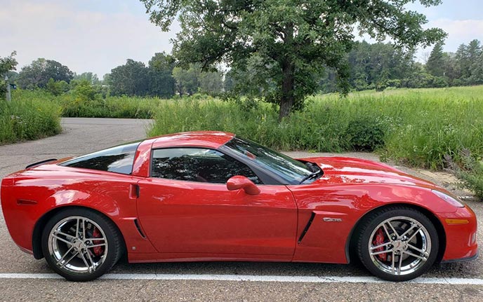 Corvettes for Sale: Unmodified 36K-Mile 2007 Corvette Z06
