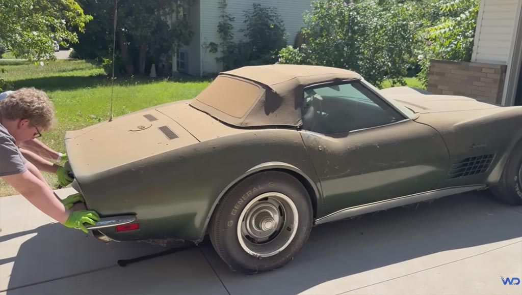 [VIDEO] WD Detailing Cleans this 1970 Corvette That Hasn't Been Washed in 40 Years