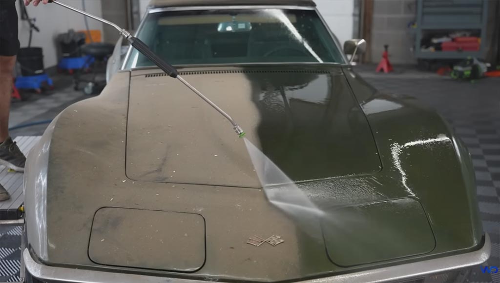 [VIDEO] WD Detailing Cleans this 1970 Corvette That Hasn't Been Washed in 40 Years
