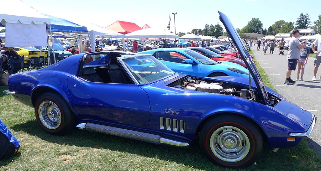 2025 Corvettes at Carlisle Show