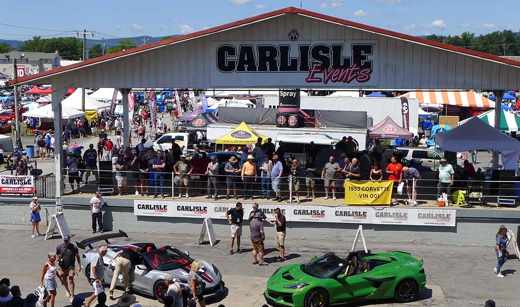 2025 Corvettes at Carlisle Show