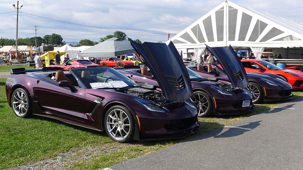 2025 Corvettes at Carlisle Show