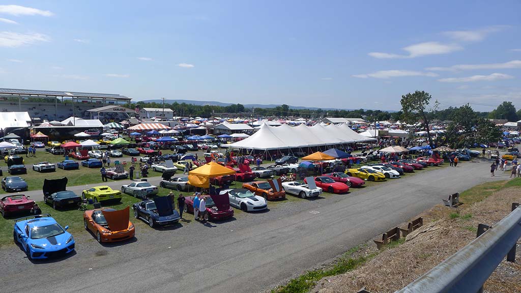 2025 Corvettes at Carlisle Show